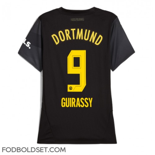 Borussia Dortmund Serhou Guirassy #9 Udebanetrøje Dame 2024-25 Kortærmet